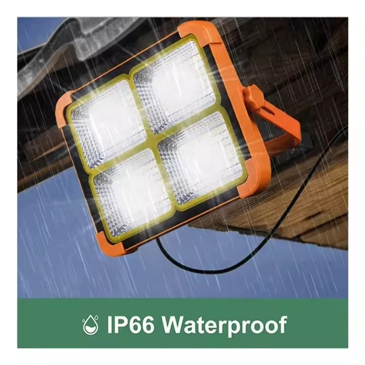 پروژکتور شارژی و خورشیدی مدل JY-IP66 288LED