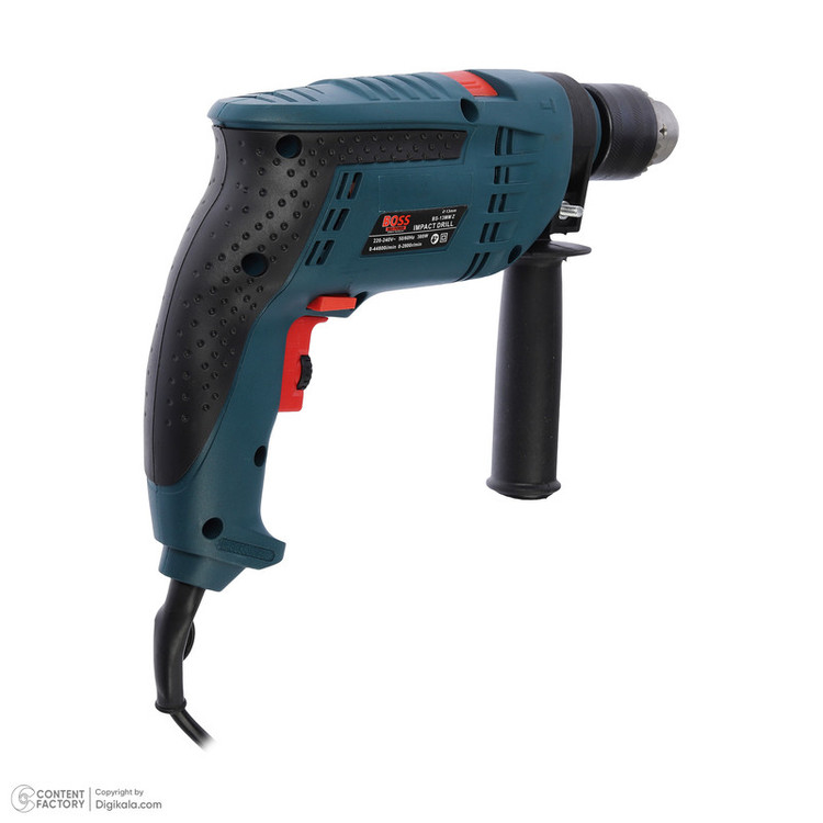 دریل برقی چکشی 13 میلی متری 220 ولت باس مدل bs-13mm z