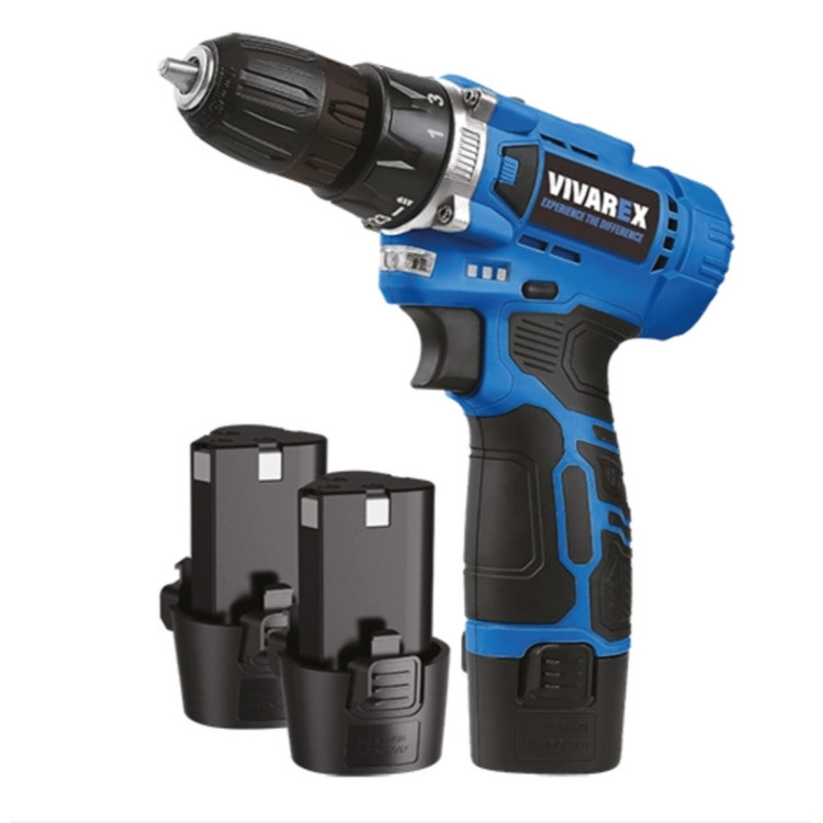 دریل شارژی ویوارکس ظرفیت ۱۲ ولت مدل با گارانتی VR1215V-2B