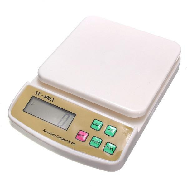 ترازوی آشپزخانه الکترونیک دیجیتال 10 کیلویی مدل  SF400A