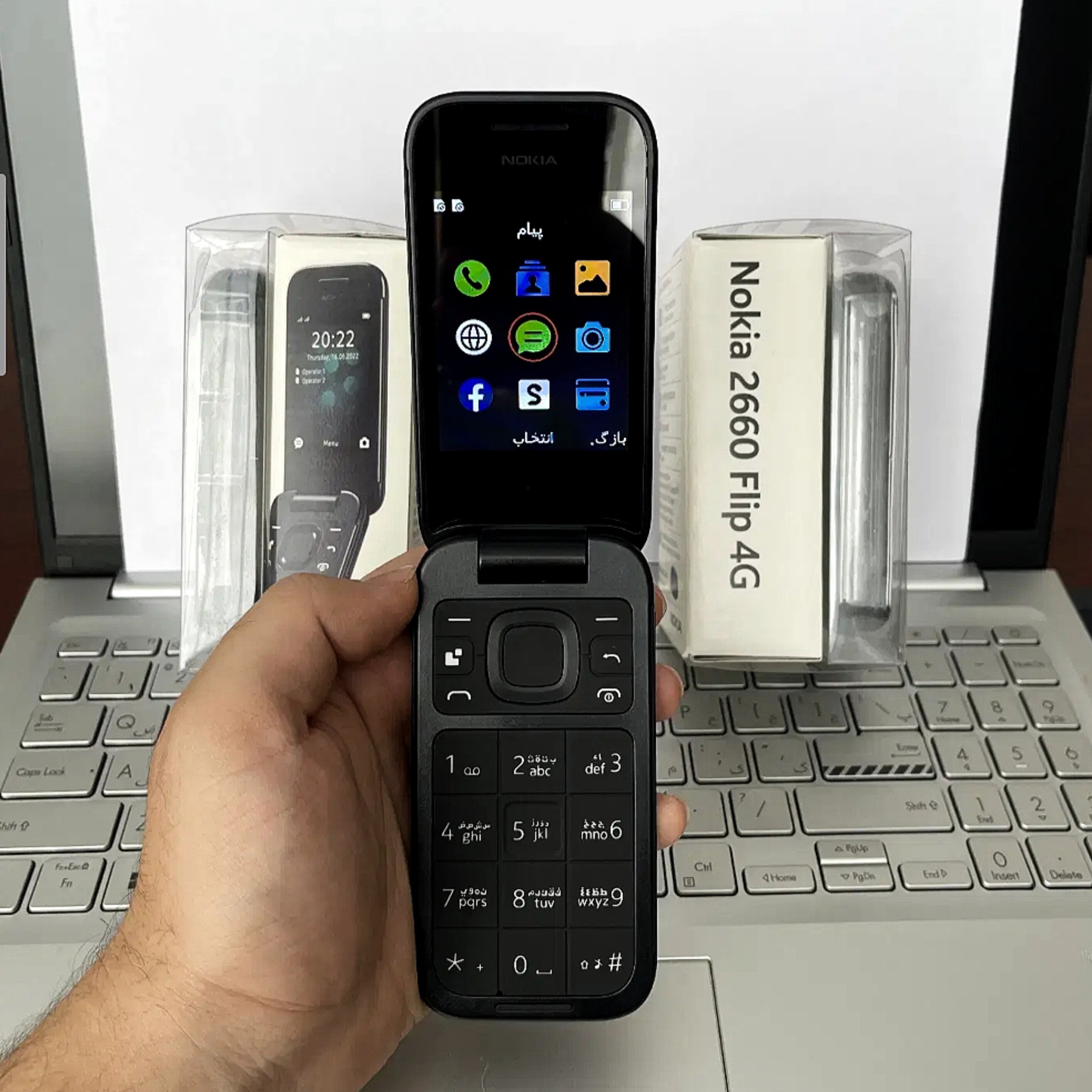 نوکیا 2660 تاشو Nokia /ریجستری شده با کدفعالسازی همتا