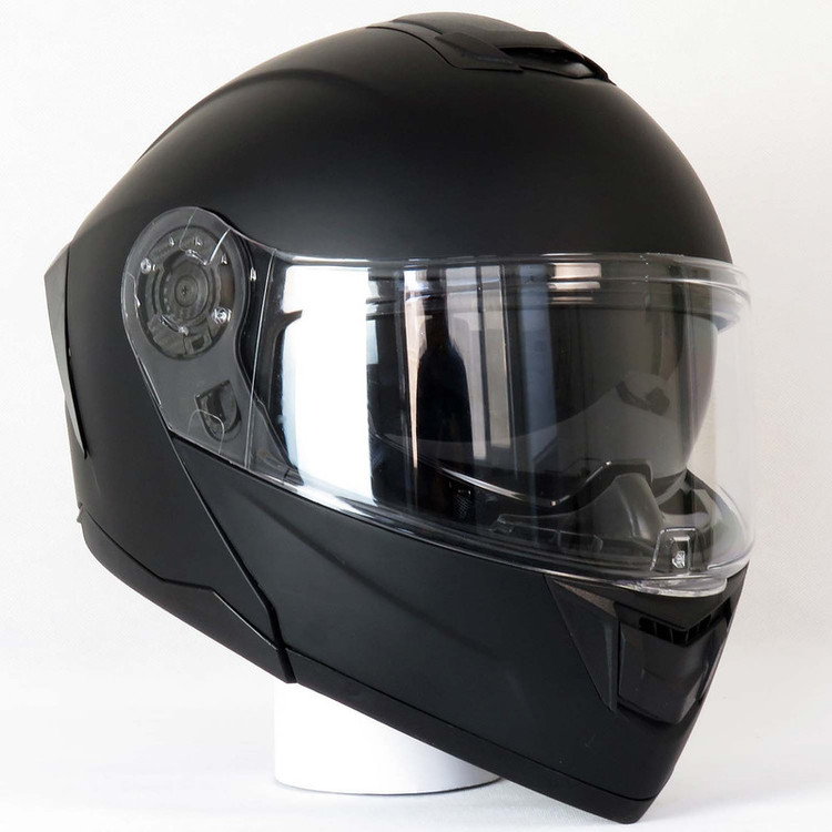 کلاه کاسکت فک متحرک رادین مدل Shadow Black